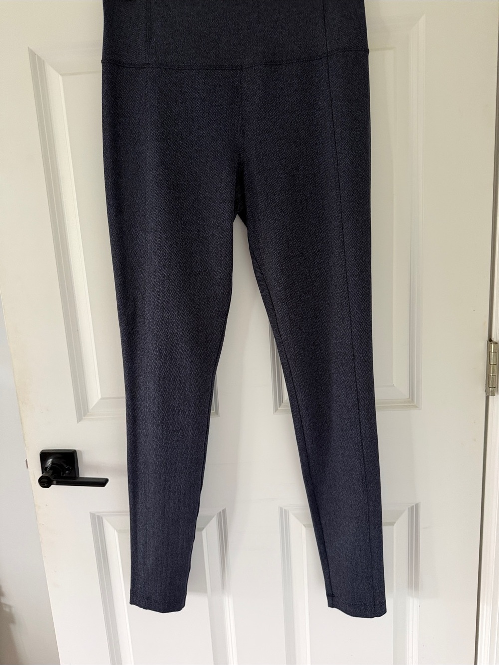 Athleta Delaney Herringbone black /blue Tights